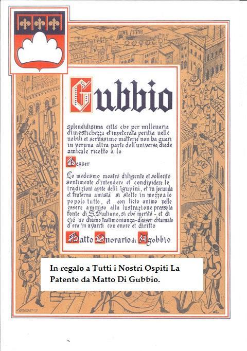 Willa La Residenza Del Bargello Gubbio Zewnętrze zdjęcie